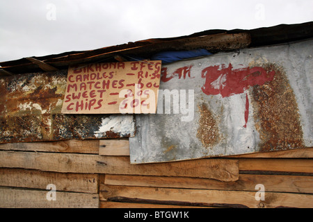 Kaufen Sie in Railton eine Township südlich von Swellendam, Westkap, Südafrika ein. Stockfoto