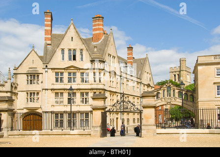 Hertford Hochschule, Hertford Brücke, Seufzer-Brücke, Oxford, UK Stockfoto