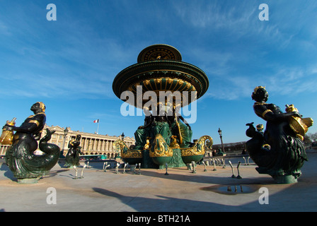 Quelle des Flusses Handel und Schiffahrt, Paris, Hauptstadt von Frankreich Stockfoto