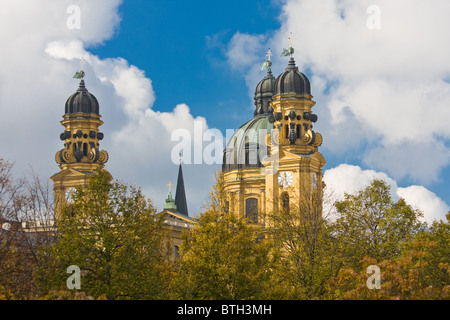 Theatiner-Kirche in München, Deutschland Stockfoto