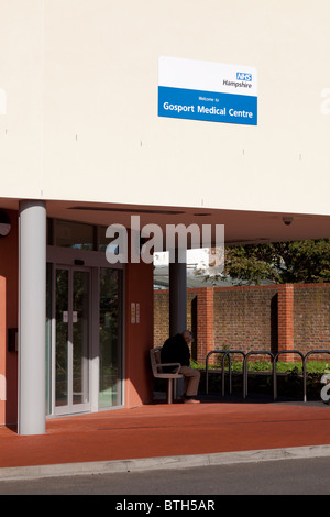 Außenbereich des Gosport Medical Centre Stockfoto