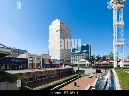 Die obere Ebene der Underground Atlanta, Atlanta, Georgia, Usa, USA Stockfoto