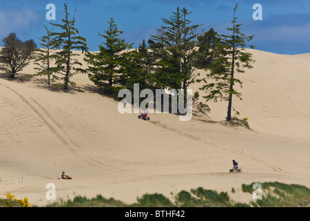 ATV in Oregon Dunes National Recreation Area nördlich von Coos Bay, Oregon Stockfoto