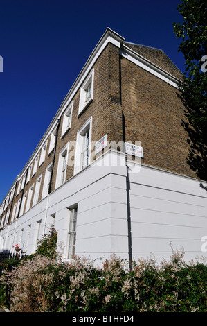 Pimlico Regency und viktorianischen Terrasse Eigenschaften, London SW1, Vereinigtes Königreich Stockfoto