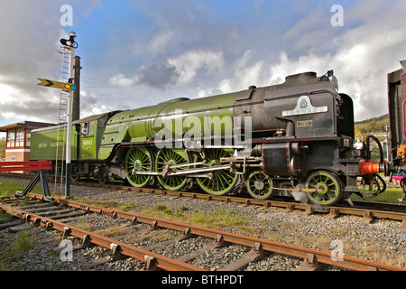 Tornado Dampflok am Rawtenstall auf ELR East Lancs Railway Steam Woche Oktober 2010. Lancashire Stockfoto