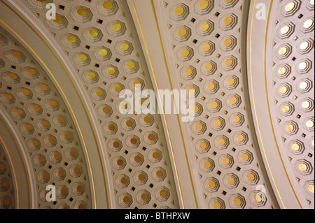 Decke der Union Station, Washington, District Of Columbia, USA - Washington DC Stockfoto