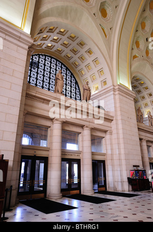 Union Station Eingang, Washington, District Of Columbia, USA - Washington DC Stockfoto