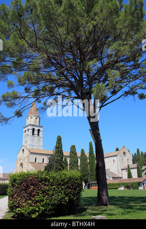 Basilika Santa Maria Assunta (1031), Aquileia, Friaul-Julisch Venetien, Italien Stockfoto