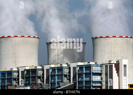 Kohle-Verbrennung Kraftwerk Stockfoto