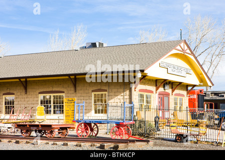 Colorado Railroad Museum, USA Stockfoto