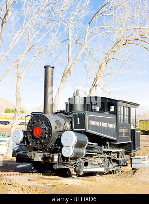 Dampflok in Colorado Railroad Museum, USA Stockfoto