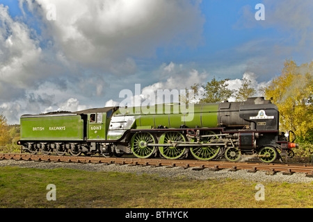 Tornado Lok Dampflok am Rawtenstall auf ELR East Lancs Railway Steam Woche Oktober 2010. Lancashire Stockfoto