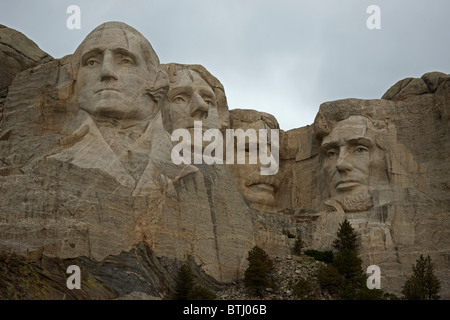 Mount Rushmore National Memorial - South Dakota - zum Gedenken an amerikanischen Präsidenten Stockfoto