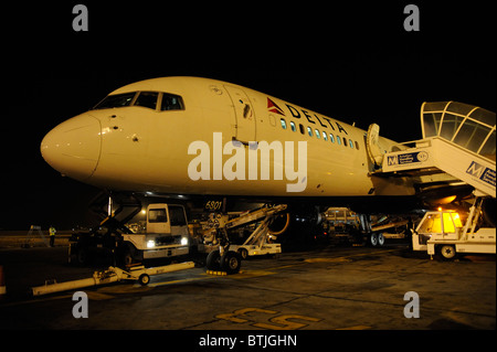Machen Sie sich bereit zu fliegen. Stockfoto