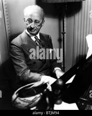 Jerome Kern (1885 – 1945), US-amerikanischer Komponist und Songwriter, 23. Oktober 1941. Stockfoto