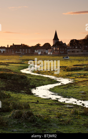 Das historische Dorf Bosham in West Sussex, England, UK Stockfoto