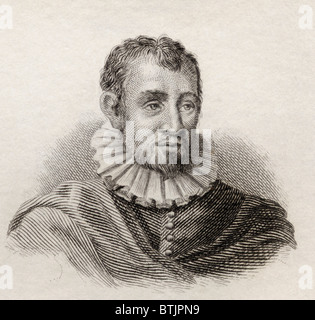 Agostino Carracci, oder Caracci, 1557-1602. Italienischer Maler und Grafiker. Stockfoto