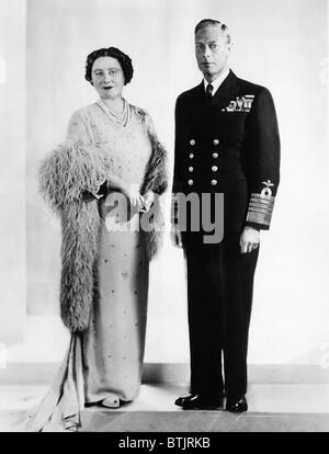 Königin Elisabeth, König George VI, London, c. 1949. Stockfoto
