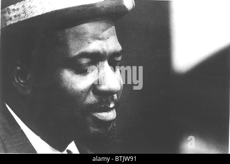 Jazz-Pianist Thelonius Monk (1917 – 1982), Foto: 1959 Stockfoto