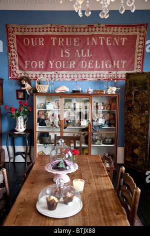 La Rosa Vintage Tea-Room und Hotel Whitby North Yorkshire England Stockfoto