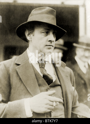 John Barrymore (1882 – 1942), war der Bruder von Lionel Barrymore und Ethel Barrymore und der Großvater von Drew Barrymore. 1924. Stockfoto