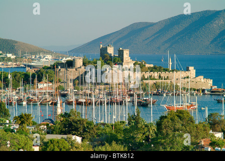 Schloss von St. Peter, Bodrum City, Muğla Türkei Stockfoto