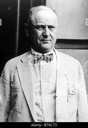 Harry M. Daugherty (1860 – 1941), US-Justizminister während der Warren Harding-Administration durch ein Senatsausschuss Begnadigungen zu verkaufen für schuldig befunden und ermöglicht bei der Teapot-Dome-Skandal Stockfoto