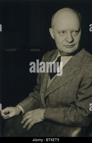 Paul Hindemith (1895-1963), berühmte deutsche Komponisten befürwortete "Dienstprogramm Musik," Kompositionen für alltägliche Anlässe. Eine frühe Objekt der NS-Verfolgung, die, den er in die Türkei im Jahr 1935 und 1940 in die Vereinigten Staaten emigrierte. 1959. Stockfoto