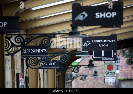 Pickering Train Station North Yorkshire England UK Stockfoto