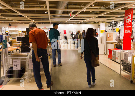 IKEA Möbellager speichern, Plymouth Meeting, Pennsylvania, USA Stockfoto