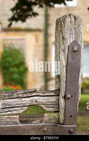 Die Dorf-Bestände im Cotswold Dorf von Stow auf die würde Gloucestershire UK Stockfoto