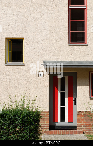 Berlin. Deutschland. Wohnstadt Carl Legien / Housing Estate in Prenzlauer Berg. Stockfoto