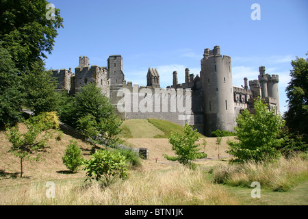 Arundel Castle in West Sussex England Stockfoto
