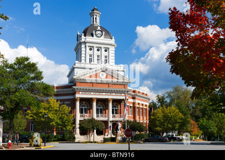 Morgan County Courthouse, Hauptplatz, Madison, Georgia, USA Stockfoto