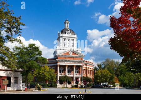 Morgan County Courthouse, Hauptplatz, Madison, Georgia, USA Stockfoto