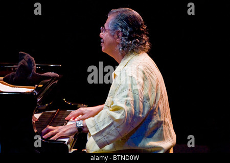 CHICK COREA führt beim MONTEREY JAZZ FESTIVAL 2009 - CALIFORNIA Stockfoto