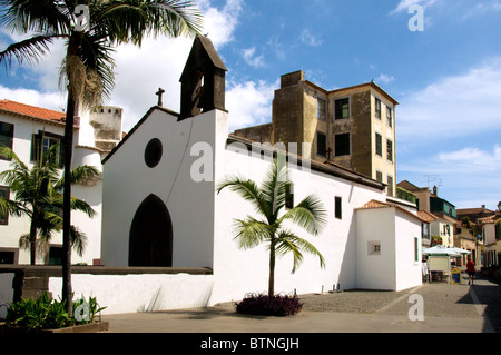 Corpo Santo Kapelle Altstadt Funchal Madeira Portugal Stockfoto