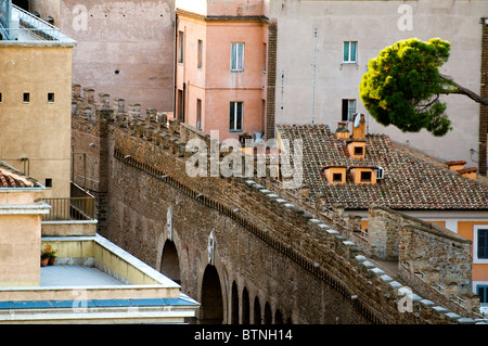 Passetto di Borgo, Rom, Italien Stockfoto