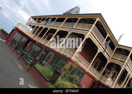 Grand Pacific Hotel und Apartments, Australasien, Great Ocean Road, Lorne, Victoria, Australien Stockfoto
