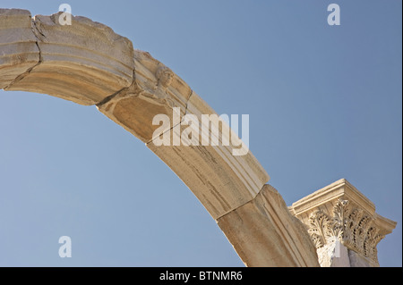 Detail aus der Agora in Izmir Stadtzentrum Stockfoto