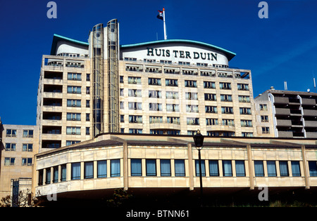 Huis Ter Duin, ein 5-Sterne Luxushotel am Strand von Noordwijk an Zee, Holland. Stockfoto