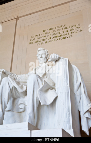 Washington DC - Sep 2009 - das Lincoln Memorial in Washington, D.C. Stockfoto