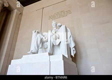 Washington DC - Sep 2009 - das Lincoln Memorial in Washington, D.C. Stockfoto