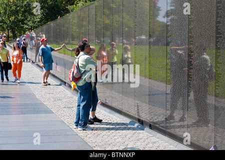 Washington DC - Sep 2009 - Vietnam Veterans Memorial in Washington, D.C. Stockfoto