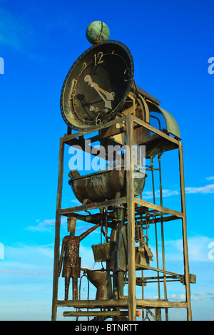 Wasseruhr in Southwold Pier, Southwold, Suffolk, England, UK Stockfoto