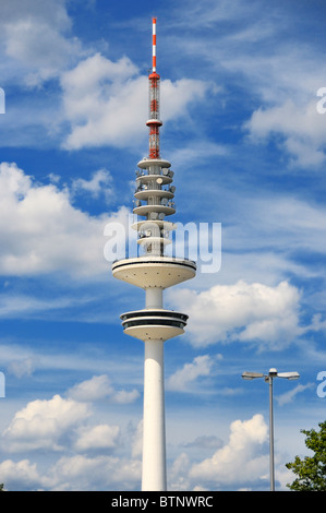 Fernsehturm ist das höchste Gebäude in der gesamten Stadt Hamburg, Deutschland. Stockfoto
