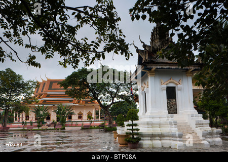 Kambodscha, Siem Reap, Bürgerkrieg Felder Denkmal zu töten, Stockfoto