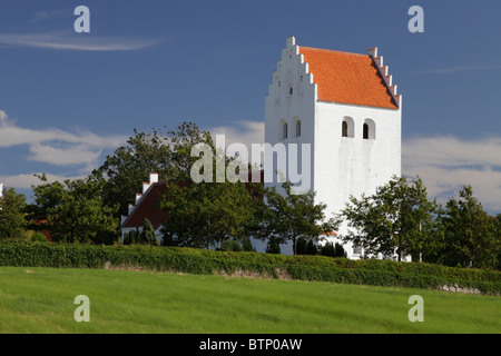 Stubberup Kirke; Kirche in Stubberup, Fünen, Dänemark Stockfoto