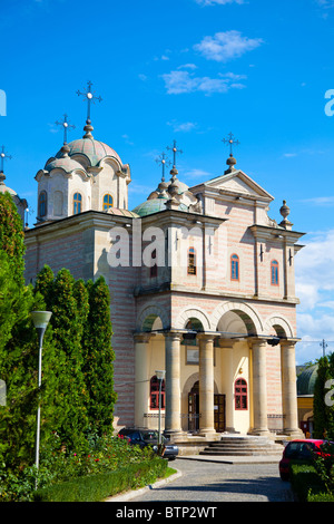 Eingang der Barboi Kirche in Iasi, Rumänien. Stockfoto