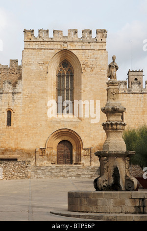 Spanien, Katalonien, Santes Creus, des Klosters Stockfoto